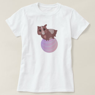 Cute Guinea Pigs Exercising T-Shirt
