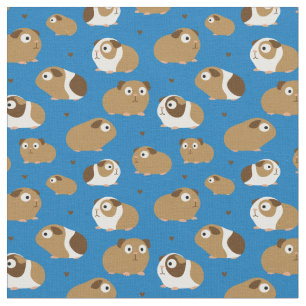 Cute Guinea Pigs Fabric
