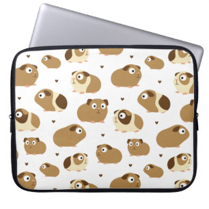 Cute Guinea Pigs Laptop Sleeve