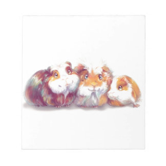 Cute Guinea Pigs Notepad