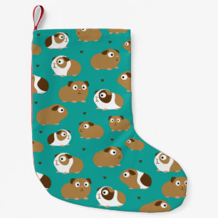 Cute Guinea Pigs Small Christmas Stocking