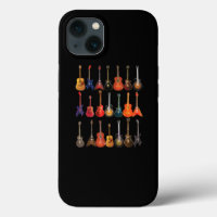 Cute Guitar Rock And Roll Musical Instruments Gift