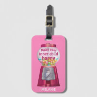 Cute Gumball Machine Inner Child Quote Name