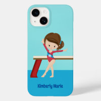 Cute Gymnastics Girl Personalised Gymnast Kids