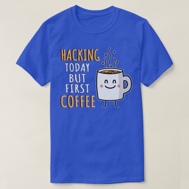 Cute Hacking T-Shirt (Design Front)