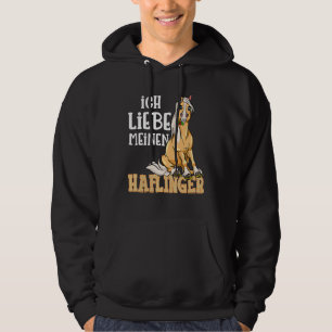 Cute Haflinger Horse I Love My Haflinger Hoodie