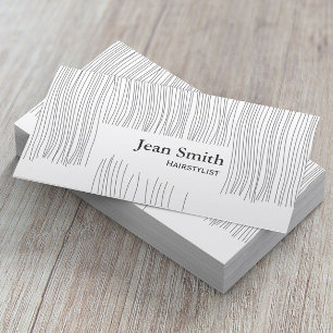 Cute Haircut Hairdresser/Hairstylist Business Card