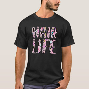 Cute hairstylist cosmetology hairdresser beauticia T-Shirt