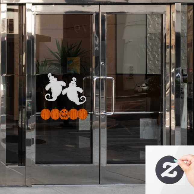 Cute Halloween And Pumpkin (Office Door)