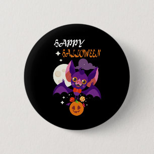 Cute Halloween Bat Gifts Idea 6 Cm Round Badge