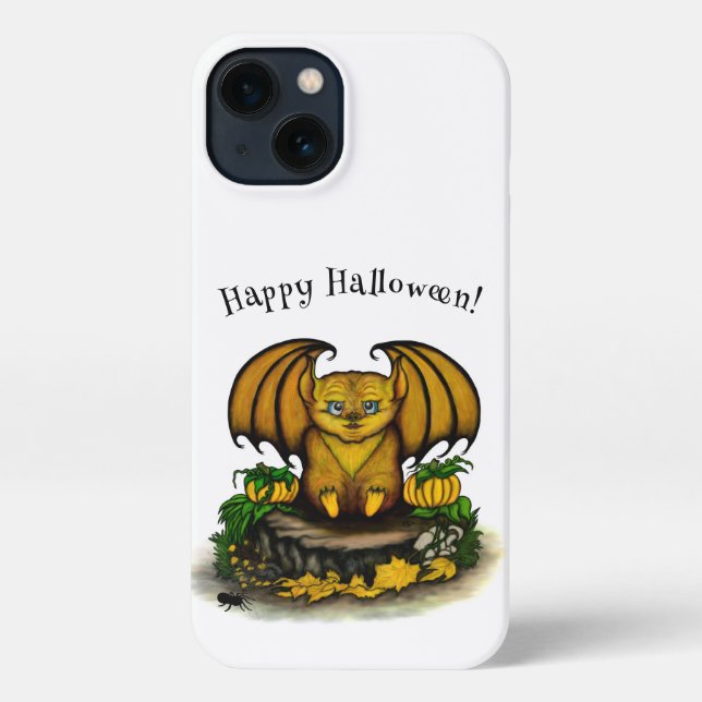  Cute Halloween Bat iPhone Case (Back)