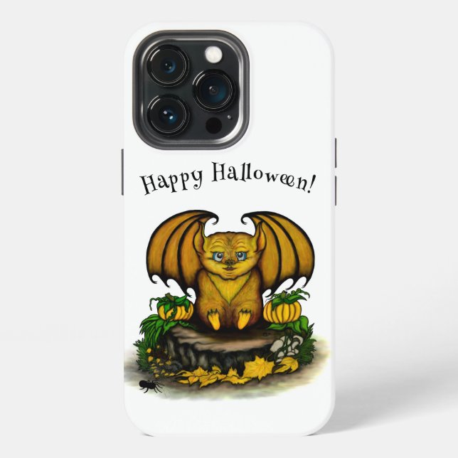  Cute Halloween Bat iPhone Case (Back)