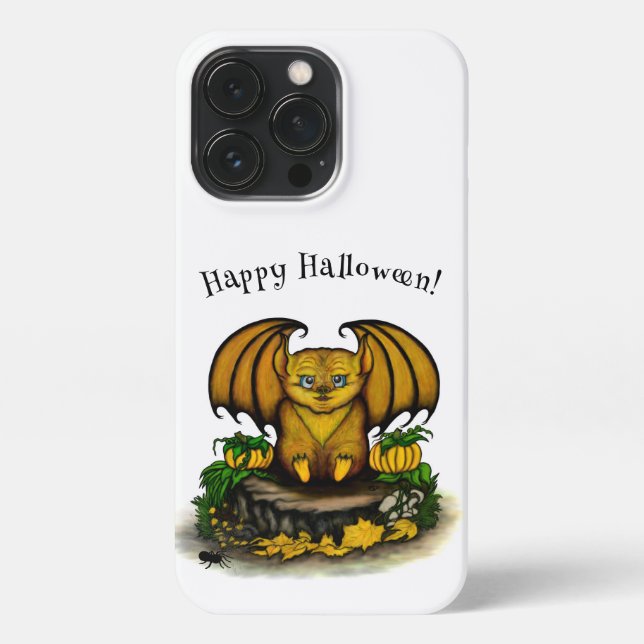 Cute Halloween Bat iPhone Case (Back)