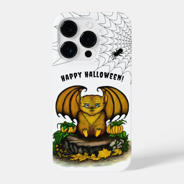 Cute Halloween Bat iPhone Case (Back)