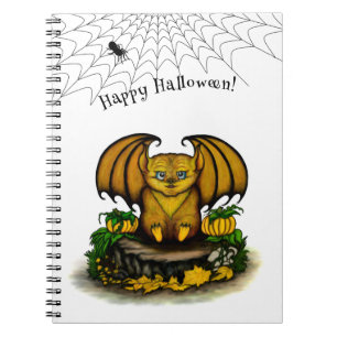 Cute Halloween Bat Notebook