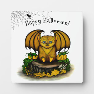  Cute Halloween Bat Plaque