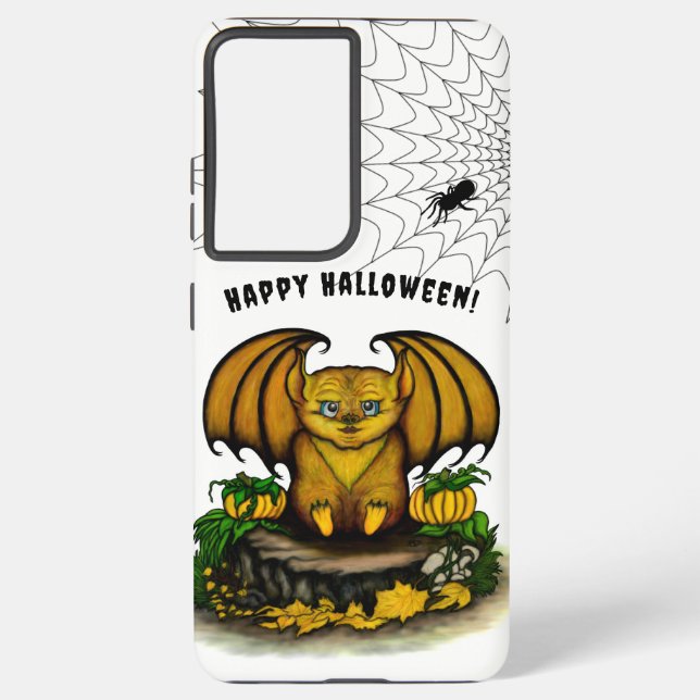 Cute Halloween Bat Samsung Galaxy S21+ Case (Back)