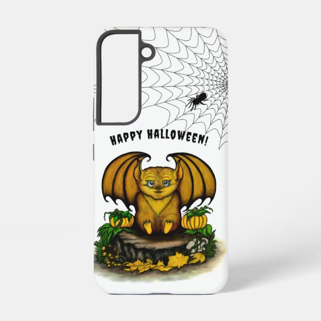 Cute Halloween Bat Samsung Galaxy S22 Case (Back)