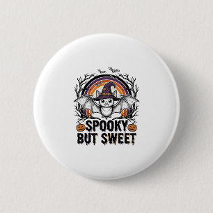 Cute Halloween Bat Vintage Engraving Spooky Shirt 6 Cm Round Badge