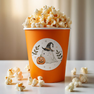 Cute Halloween Birthday Party Favours Classic Roun Round Sticker