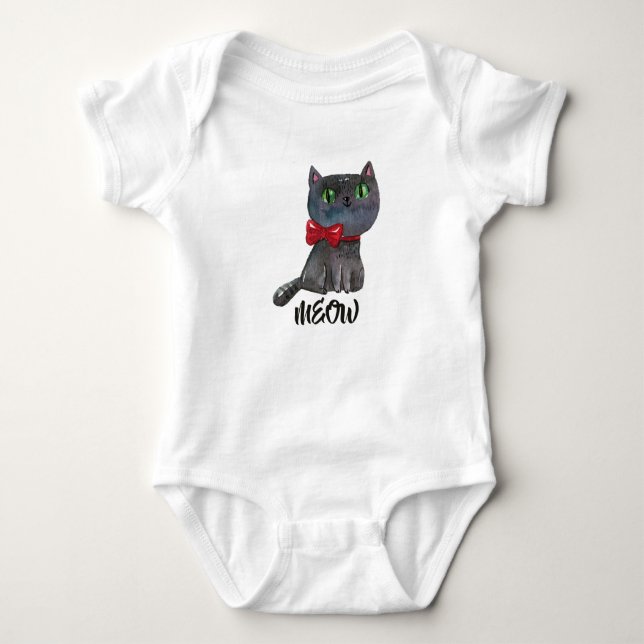 Cute Halloween Black Cat | Shirt (Front)