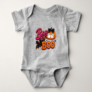 Cute Halloween Boo Boo Baby Bodysuit