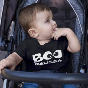 Cute Halloween Boo Personalised  Toddler T-Shirt