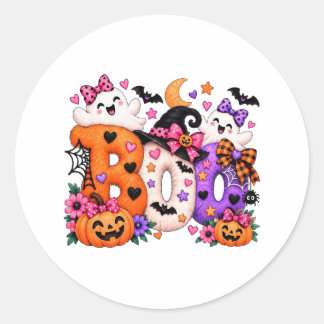 Cute Halloween BOO Sticker