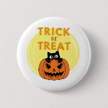 Cute Halloween Buttons & Pins Ghosts, Pumpkins