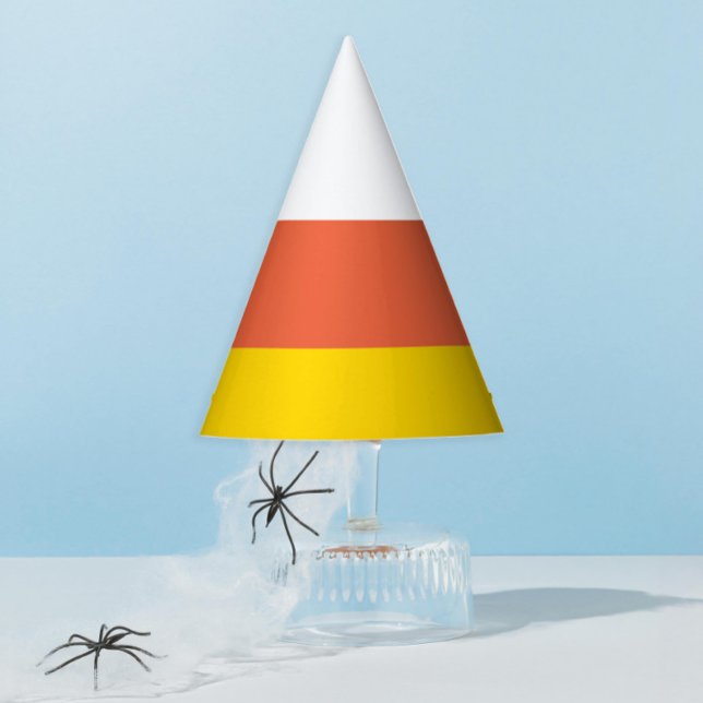 Cute Halloween Candy Corn Kids Party Hat (Creator Uploaded)