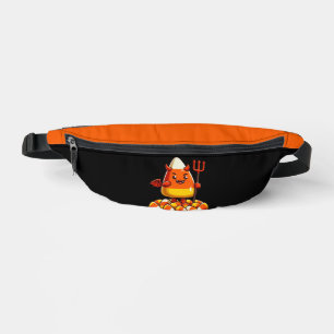 Cute Halloween candy corn monster Bum Bags