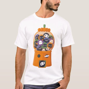 Cute Halloween Candy Pumpkin Dispenser Machine  T-Shirt