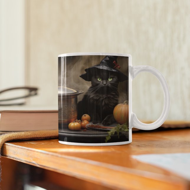 Cute Halloween Cats 3 Mug (Cute Halloween Cats version 3 Mug
)