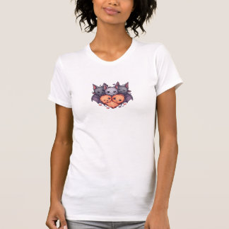 Cute Halloween Cats and Pumpkins T-Shirt – Kawaii