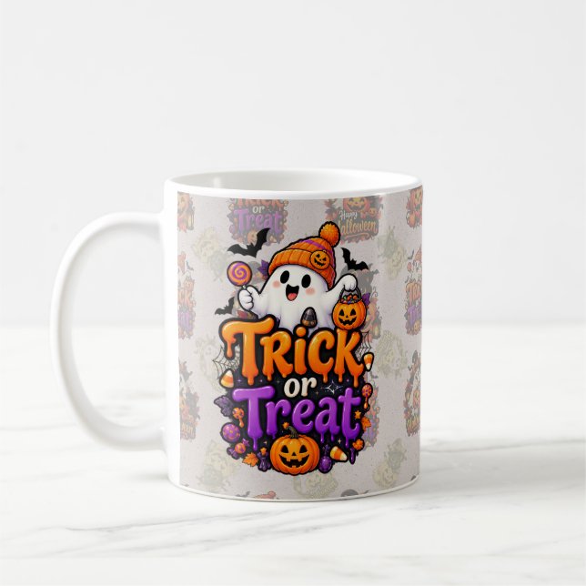 Cute Halloween Coffee Mug (Left)
