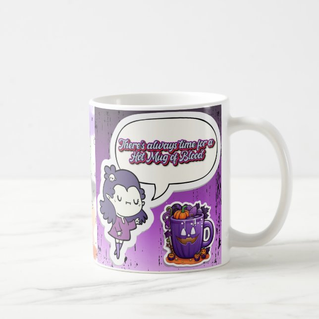 Cute Halloween! 👻 Coffee Mug (Right)