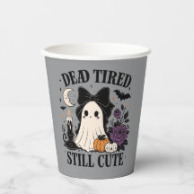 Cute Halloween Coquette Ghost with Bow