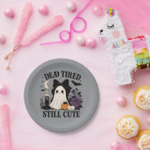 Cute Halloween Coquette Ghost with Bow