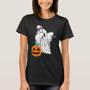 Cute Halloween Costume Funny Dabbing Shih Tzu T-Shirt