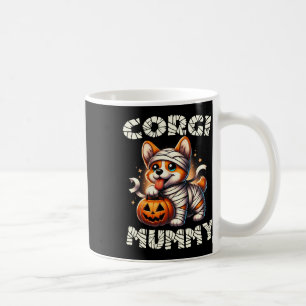 Cute Halloween Costume Welsh Corgi Mummy Dog Lover Coffee Mug