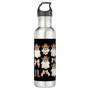 Cute Halloween Cowboy Ghost 710 Ml Water Bottle
