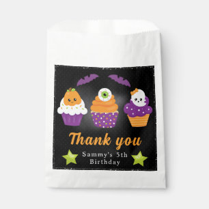 Cute Halloween Cupcakes Kids Birthday Favour Bag
