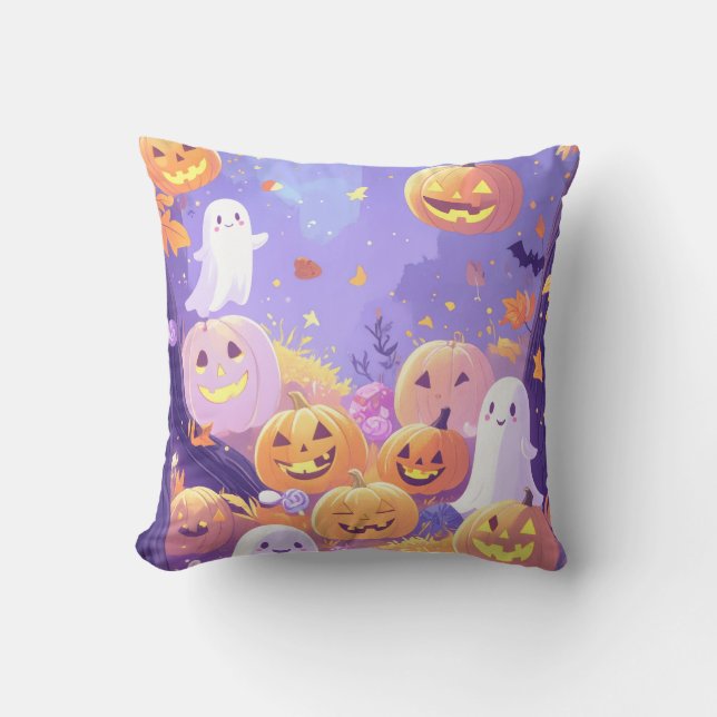  Cute Halloween  Cushion (Front)