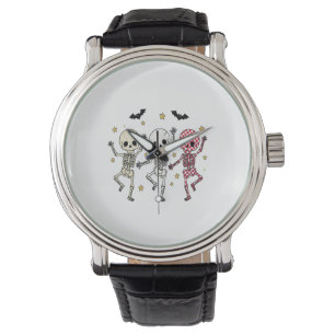 Cute Halloween Dancing Skeletons Watch