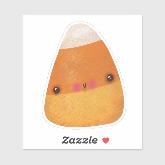 Cute Halloween Decor Candy Corn  (Sheet)