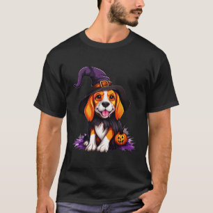 Cute Halloween Design Dog Lover Beagle T-Shirt