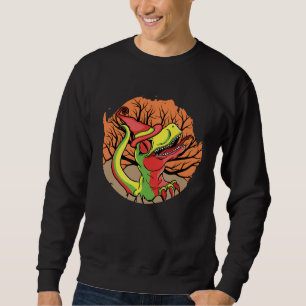 Cute Halloween Dino Rex Sweatshirt