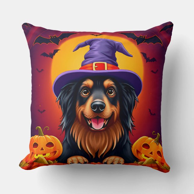Cute halloween dog cushion (Front)