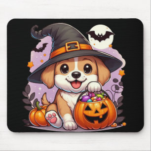 Cute Halloween dog/puppy Mouse Pad