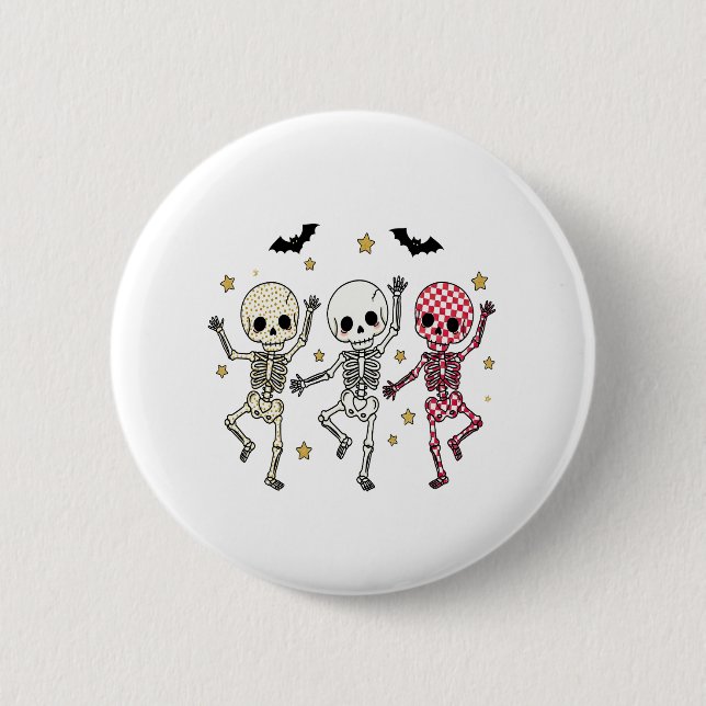 Cute Halloween Doll Owl 6 Cm Round Badge (Front)